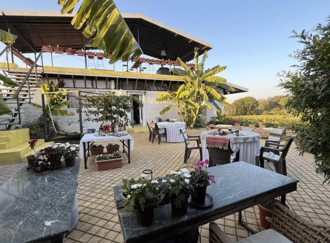 Saffronstays Onellaa, Nashik - Infinity Pool Villa Surrounded By A Vineyard Kültér fotó